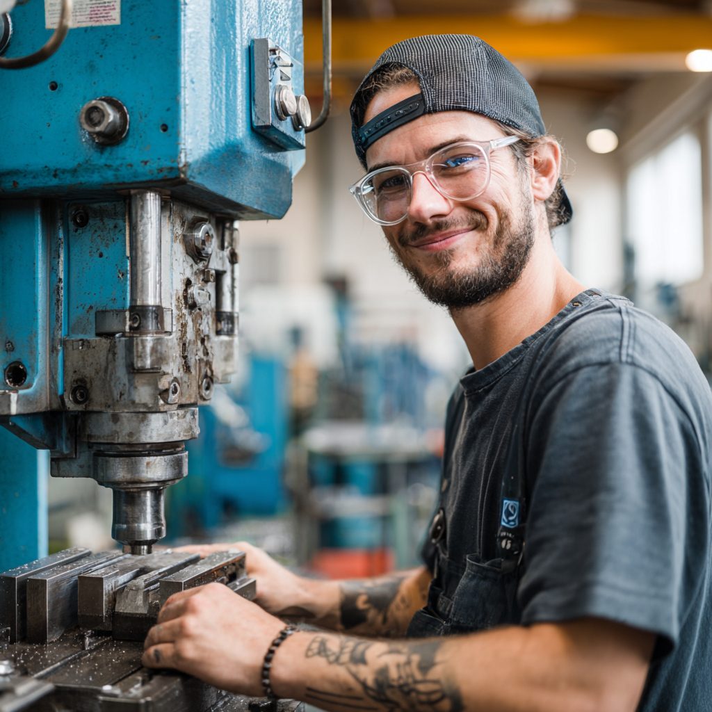 Auf dem Foto sieht man einen Saarländer, der seinen neuen Job über www.stellenangebotesaarland.de gefunden hat.