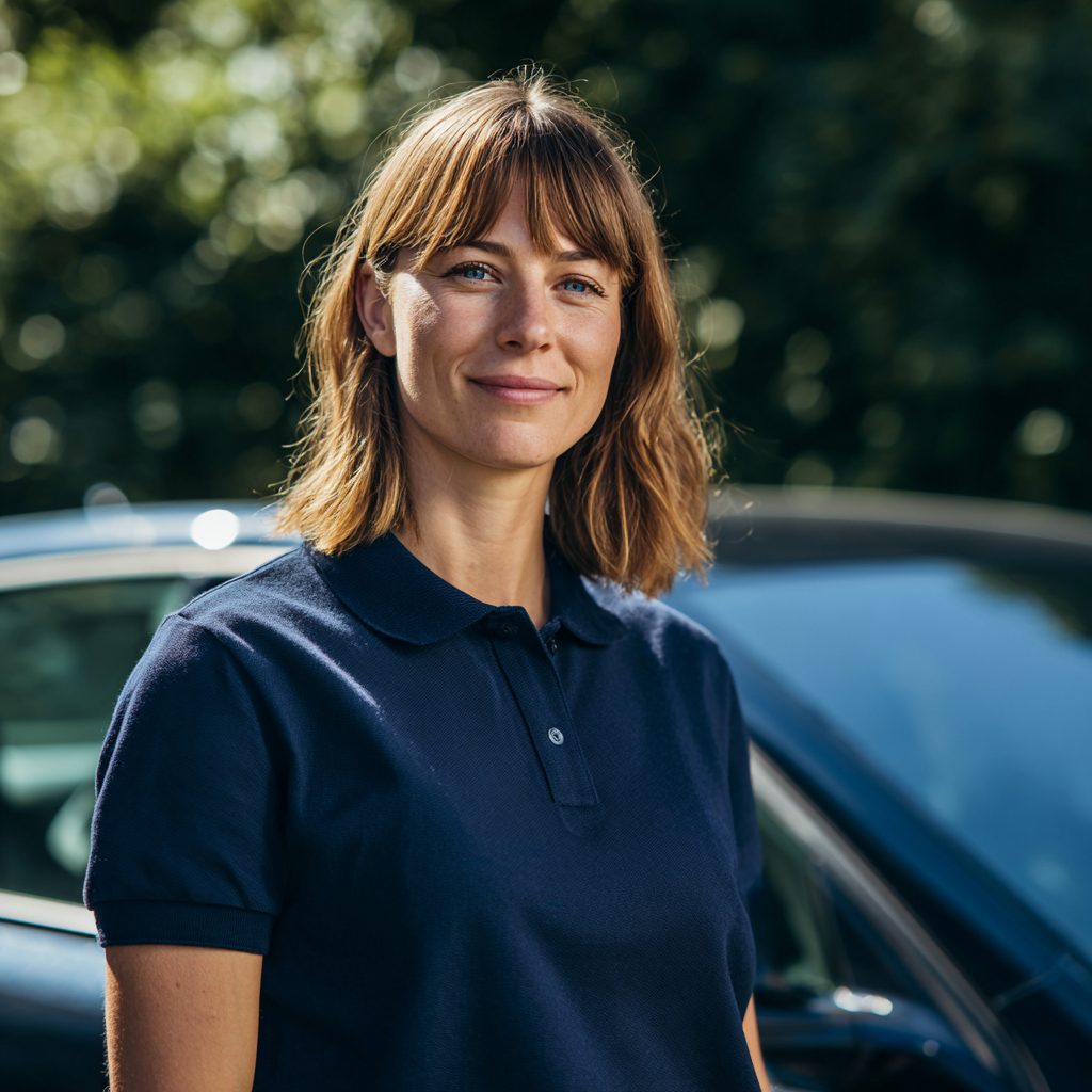 Das Foto zeigt eine Vertrieblerin, die ihren neuen Job im Saarland über www.stellenangebotesaarland.de gefunden hat.