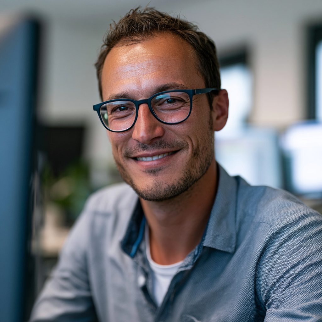 Das Foto zeigt einen Jobsuchenden im Saarland, der bei stellenangebotesaarland.de nur Jobs aus dem Saarland findet.